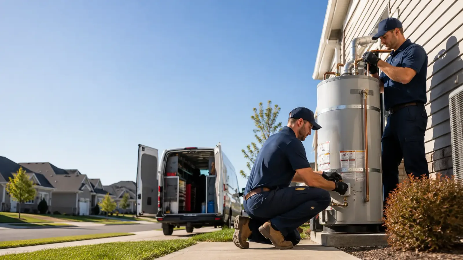 Water Heater Installation in Shadyside, OH